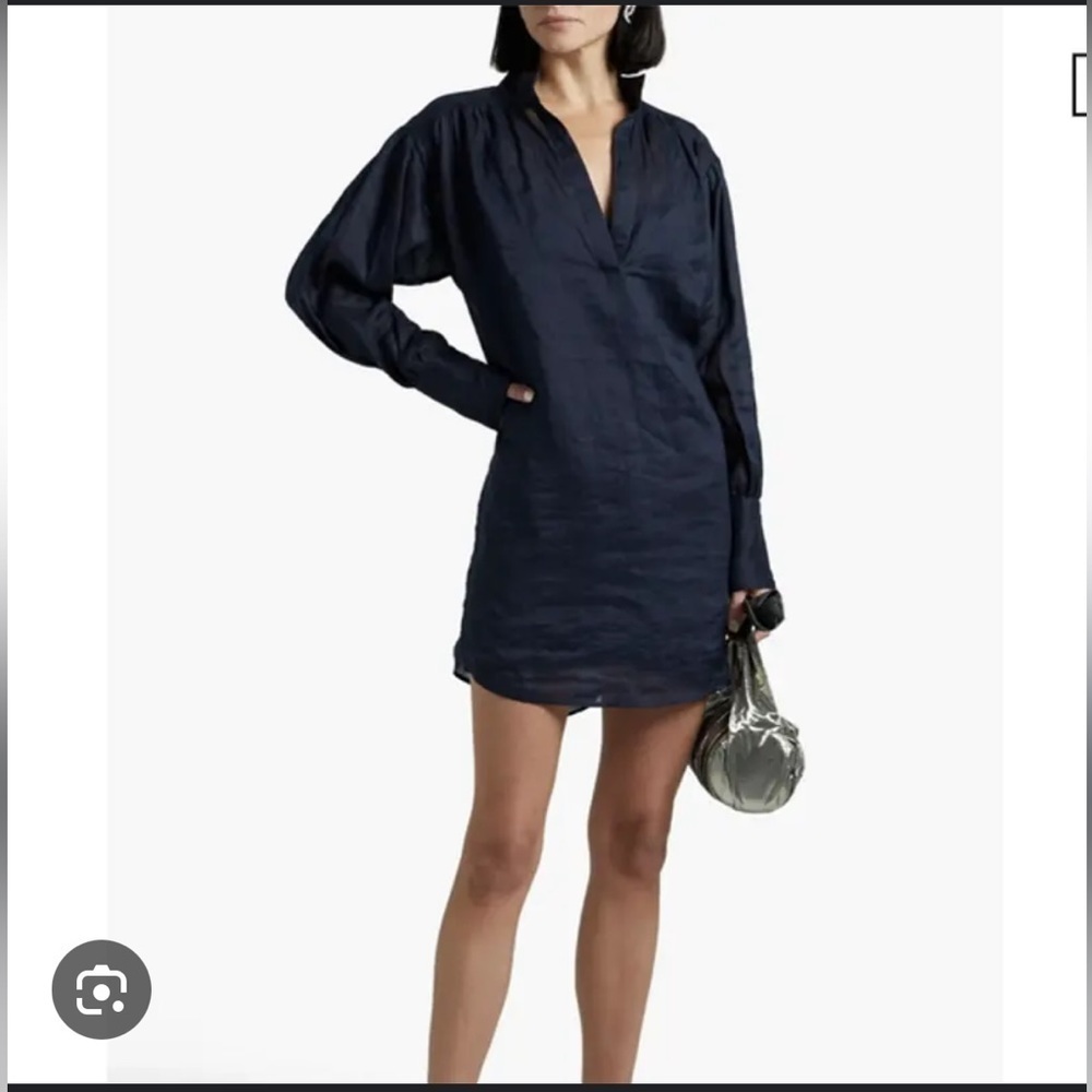 Frame Denim Midnight Blue Mini Dress